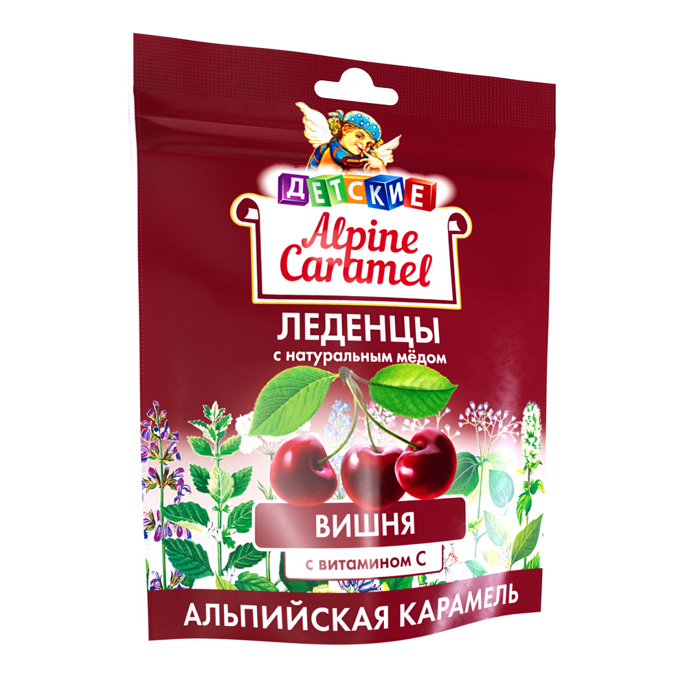 Альпийская карамель леденцы детские с натуральным медом и витамином С вкус вишня 75г
Альпийская карамель леденцы детские с натуральным медом и витамином С вкус вишня 75г