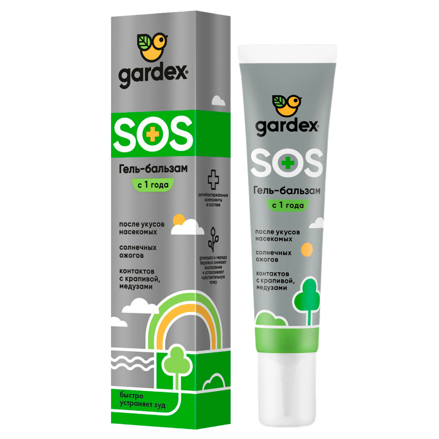 Гардекс гель-бальзам после укусов 25мл
Гардекс гель-бальзам после укусов 25мл