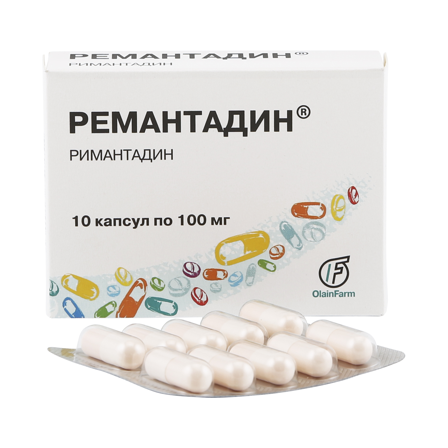 Ремантадин капсулы 100мг №10