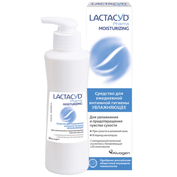 Лактацид Фарма увлажняющий средство для интимной гигиены 250мл лактацид фарма средство для интимной гигиены с антибактериальными компонентами 250мл