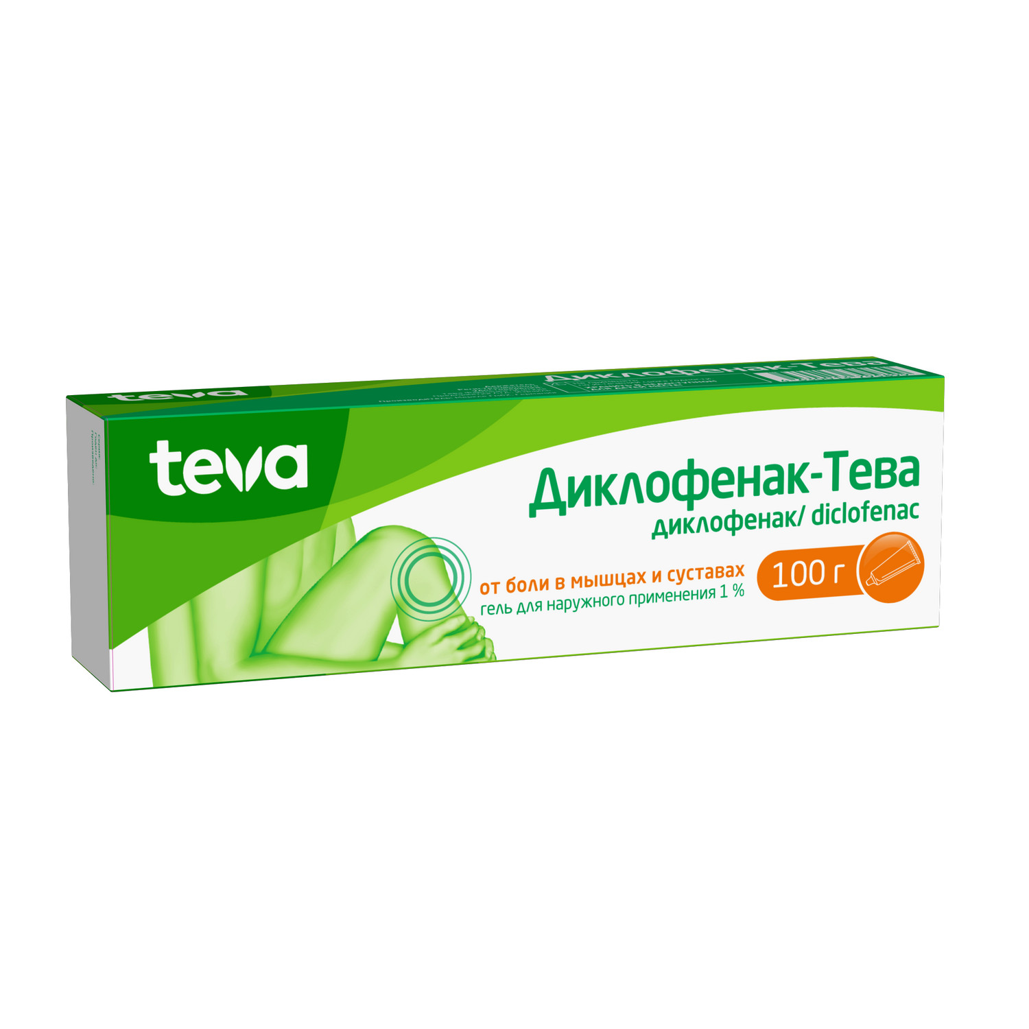 

Диклофенак-Тева гель 1% 100г