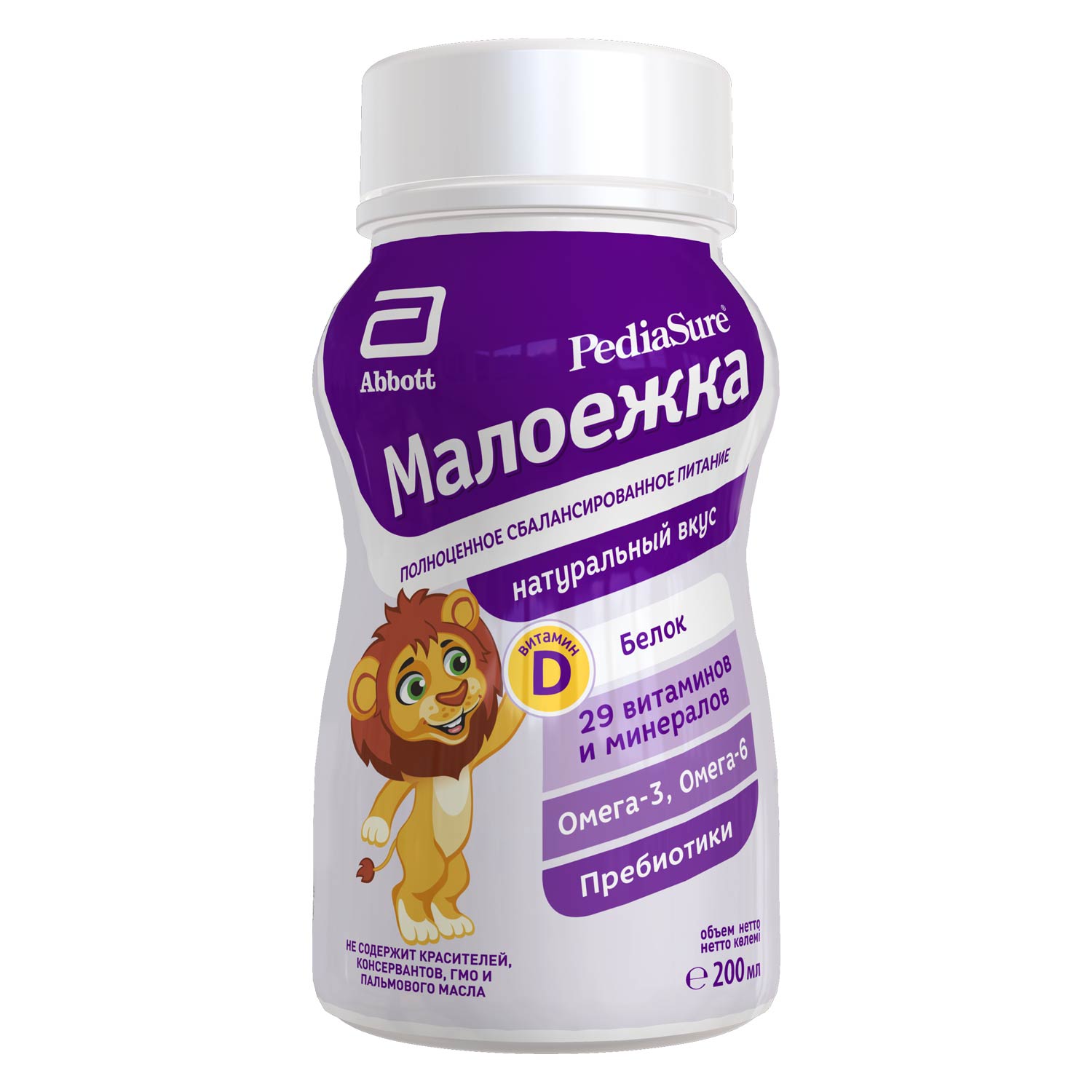 

ПедиаШур малоежка натуральный 200мл