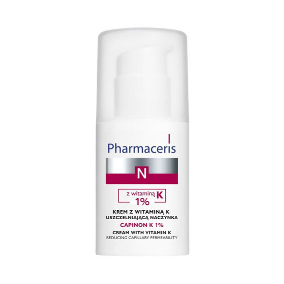 

Фармацэрис N крем для лица с витамином К Капинон K 1% 30мл