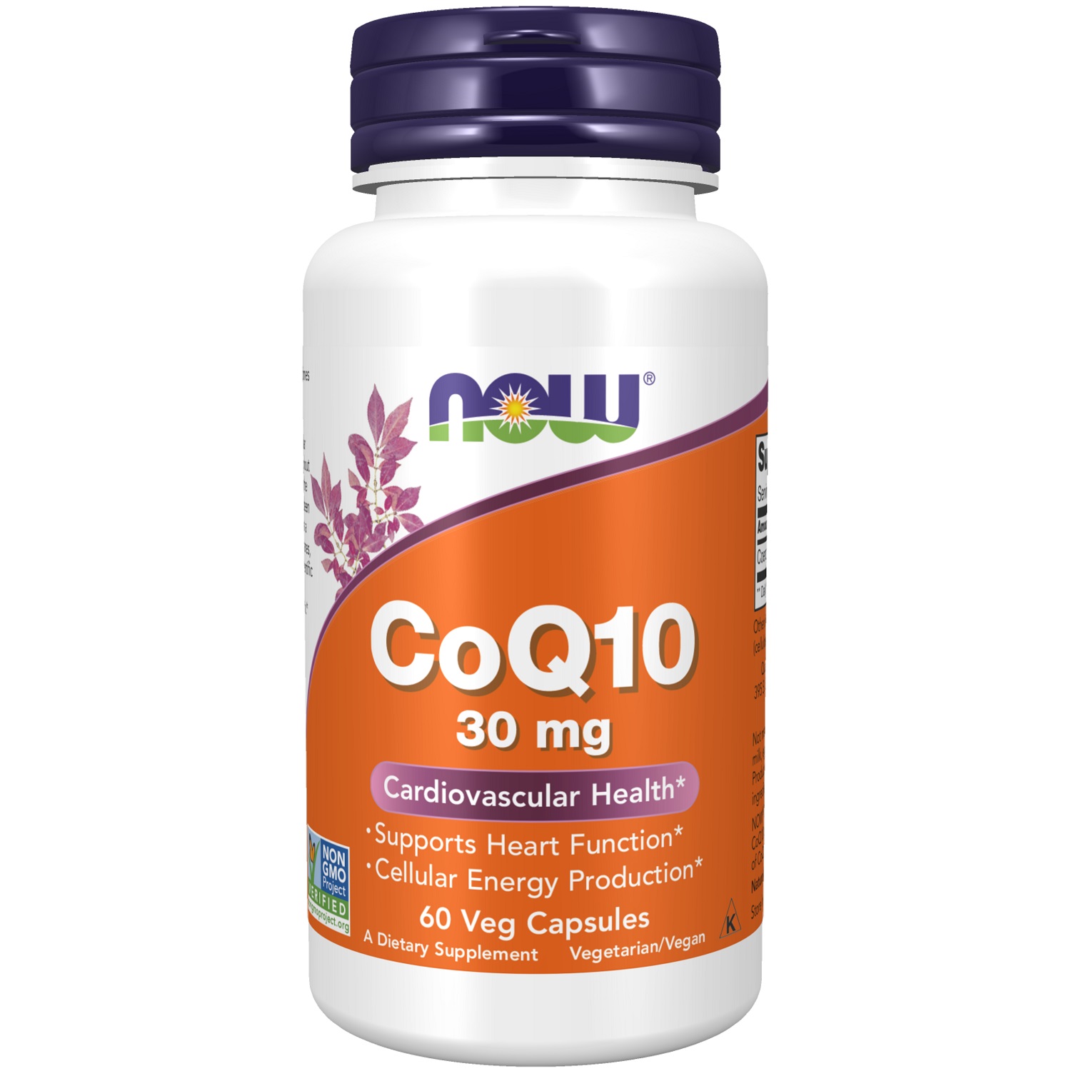Нау фудс Со q10 30мг капсулы 516мг №60