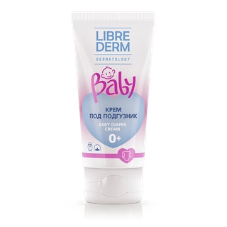 Librederm Baby крем под подгузник с ланолином и экстрактом хлопка 50 мл