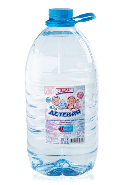 Стэлмас вода питьевая детская без газа 5л вода пит н г стэлмас детская 1 5л воды здоровья штука