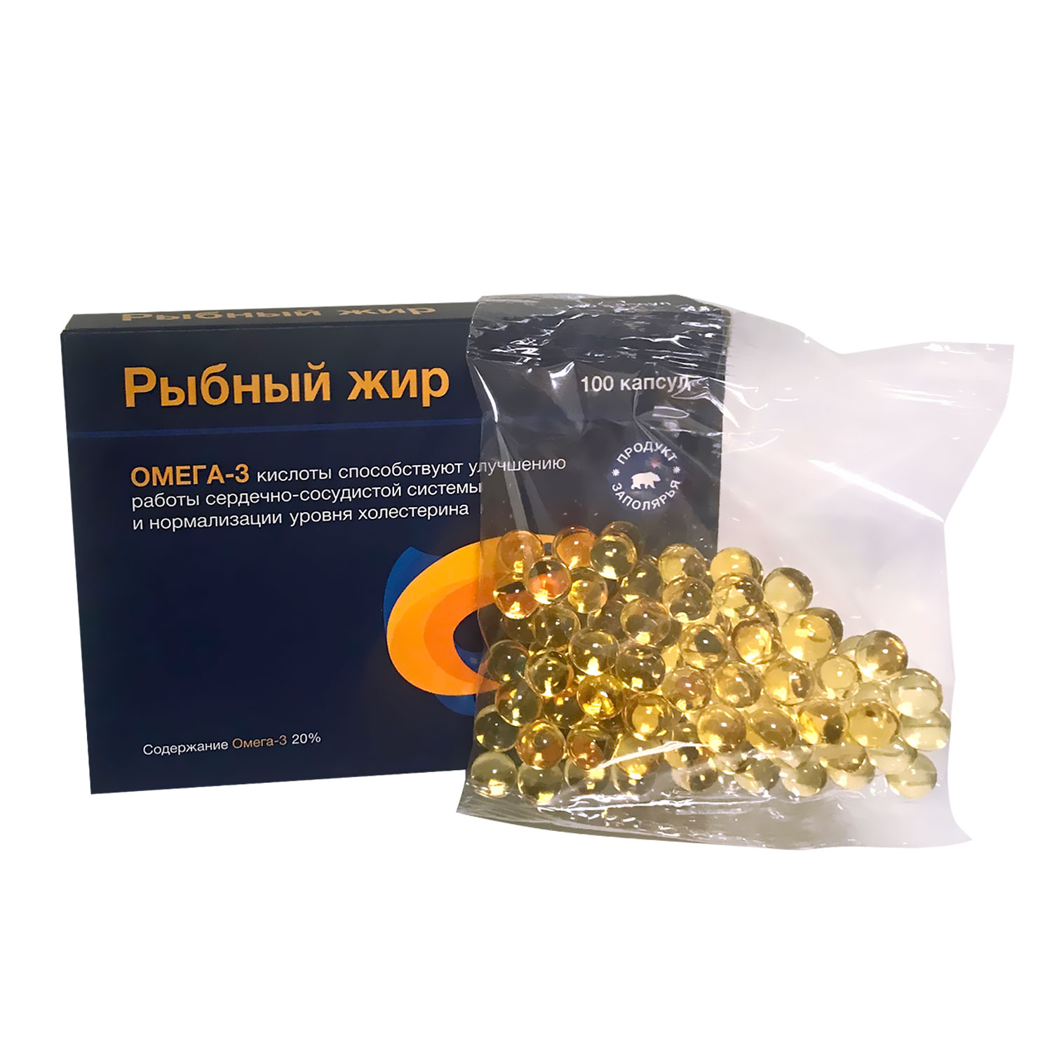 

Ригла Рыбный жир капс. 330мг №100