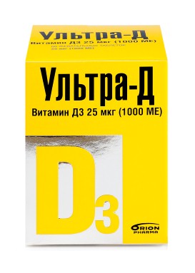 Ультра-Д витамин Д3 таб.жев. 425мг №120