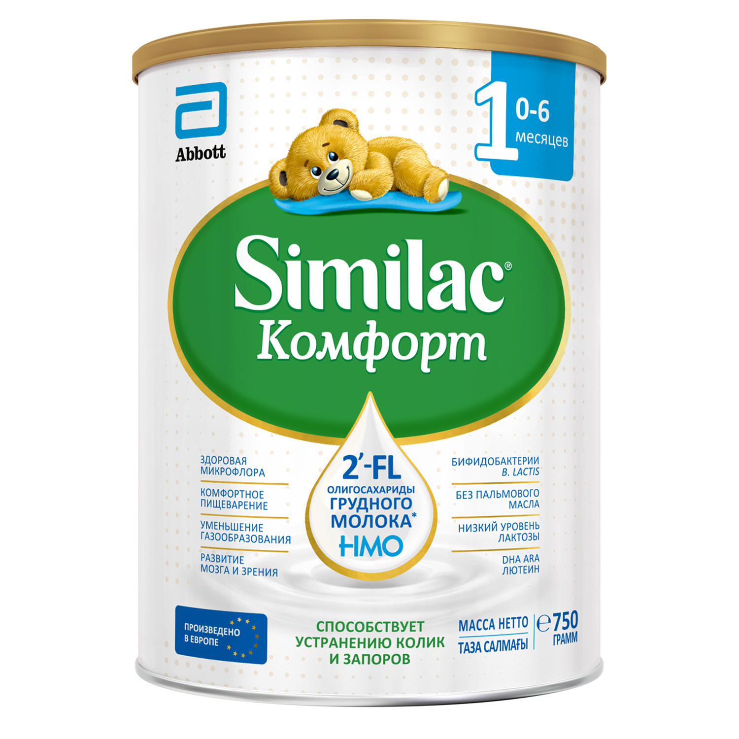 

Симилак смесь молочная Комфорт 1 750г