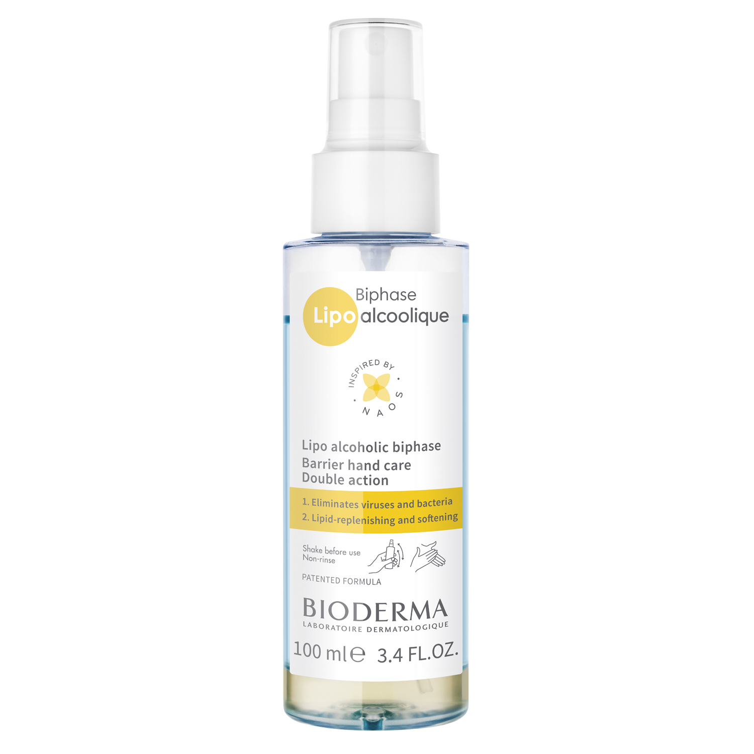 

Биодерма Липо спиртовой двухфазный спрей-уход 100мл