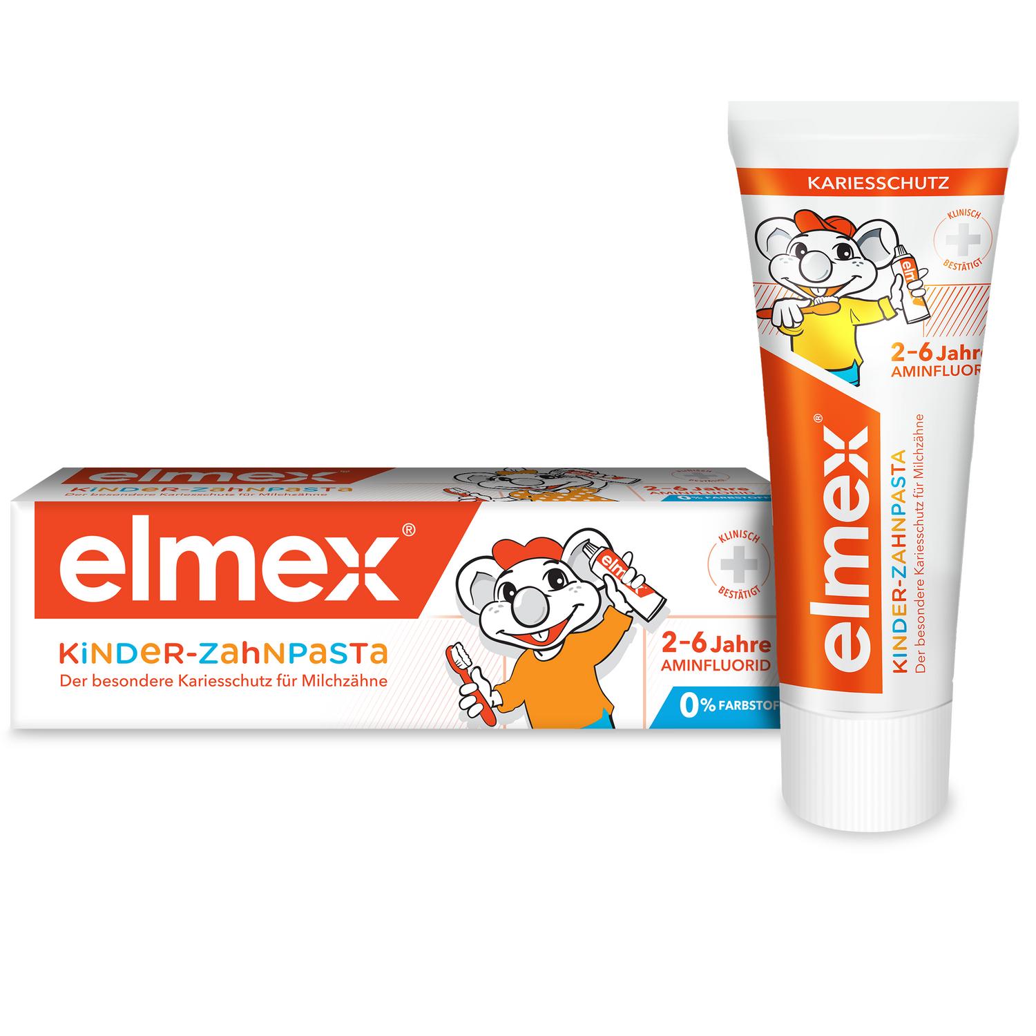 Элмекс паста зубная для детей от 2 до 6лет 50мл