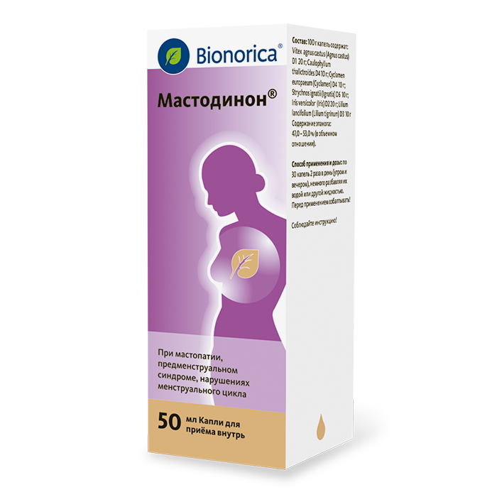 Купить Мастодинон капли 50мл, Bionorica GmbH