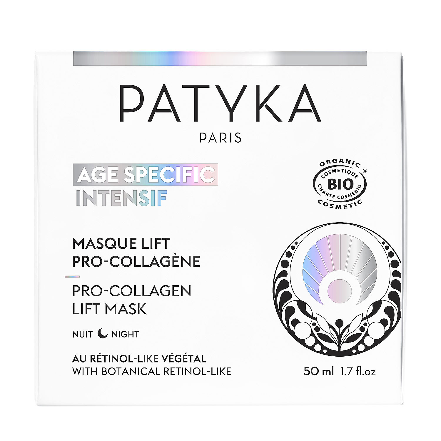 

PATYKA AGE-SPECIFIC INTENSIF маска Про-Коллаген для лица 50мл