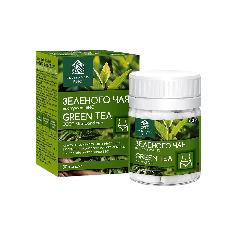 Зеленого чай egcg экстракт вис n30 капс по 0,3г экстракт бамбука кремний n30 капс массой 400 0мг летофарм
