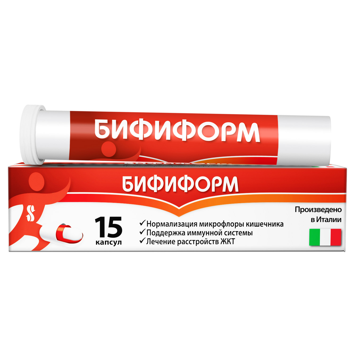 

Бифиформ капсулы кишечнораствор. № 15