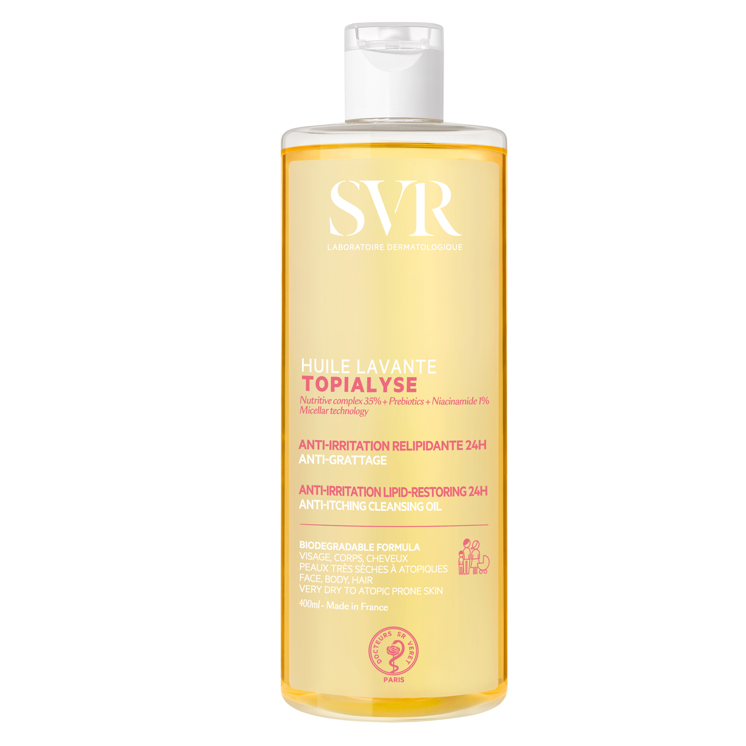

SVR TOPIALYSE мицеллярное моющее масло 400мл 1002017