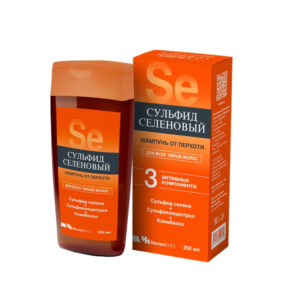

шампунь от перхоти сульфидселеновый 250мл