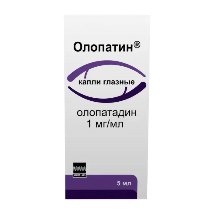 

олопатин 0,001 мл 5мл флак кап капли глазные