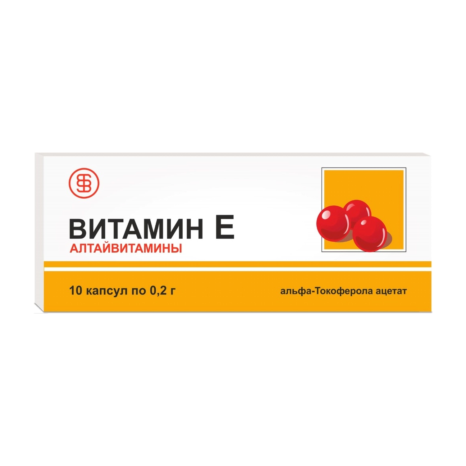 Витамин е алтайвитамины капсулы массой 0,2г № 10