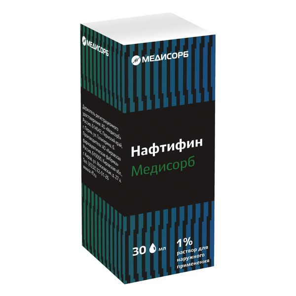 

Нафтифин Медисорб 1% 30мл №1