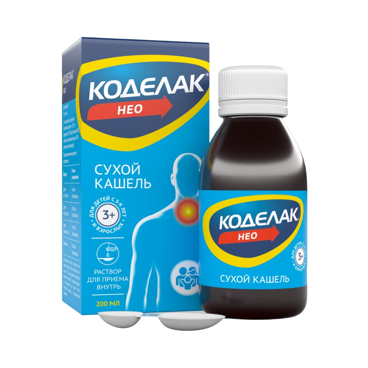 

Коделак Нео р-р для внут. прим. 1,5 мг мл 200мл