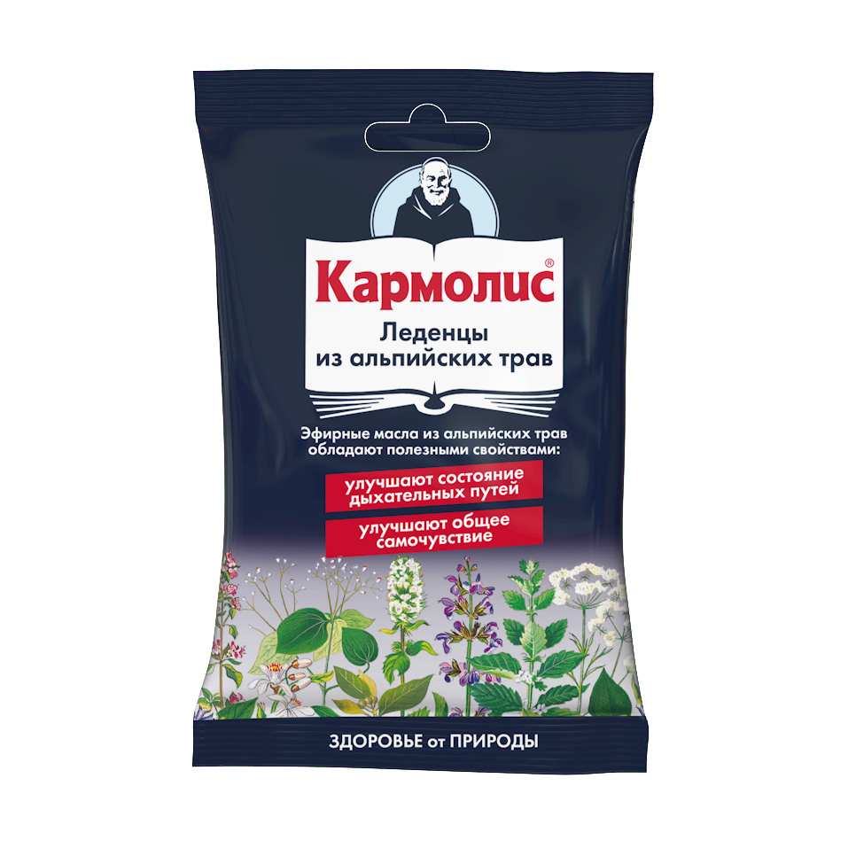 

Кармолис леденцы 75г