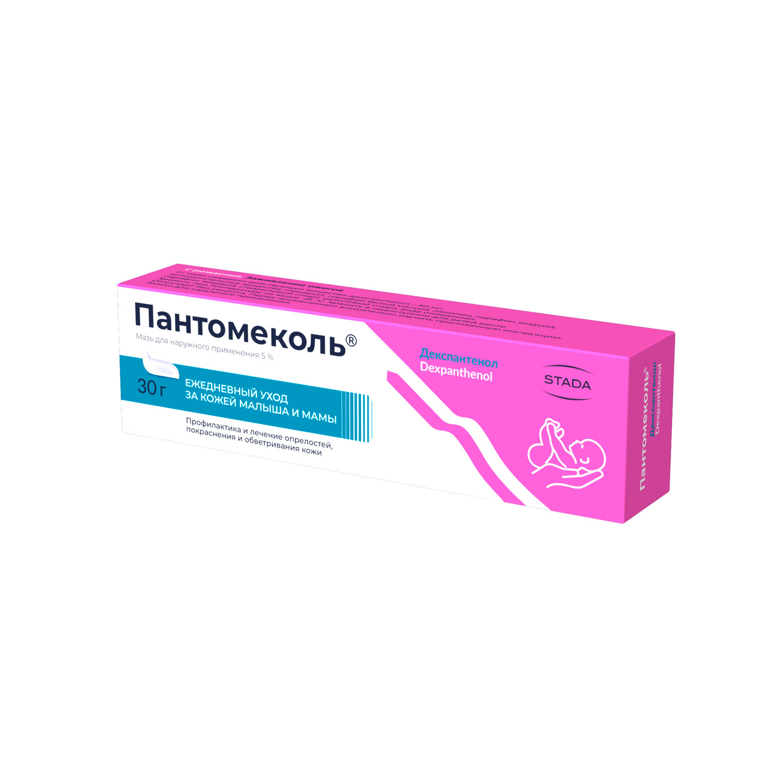 

Пантомеколь мазь для нар.прим. 5% туба 30г