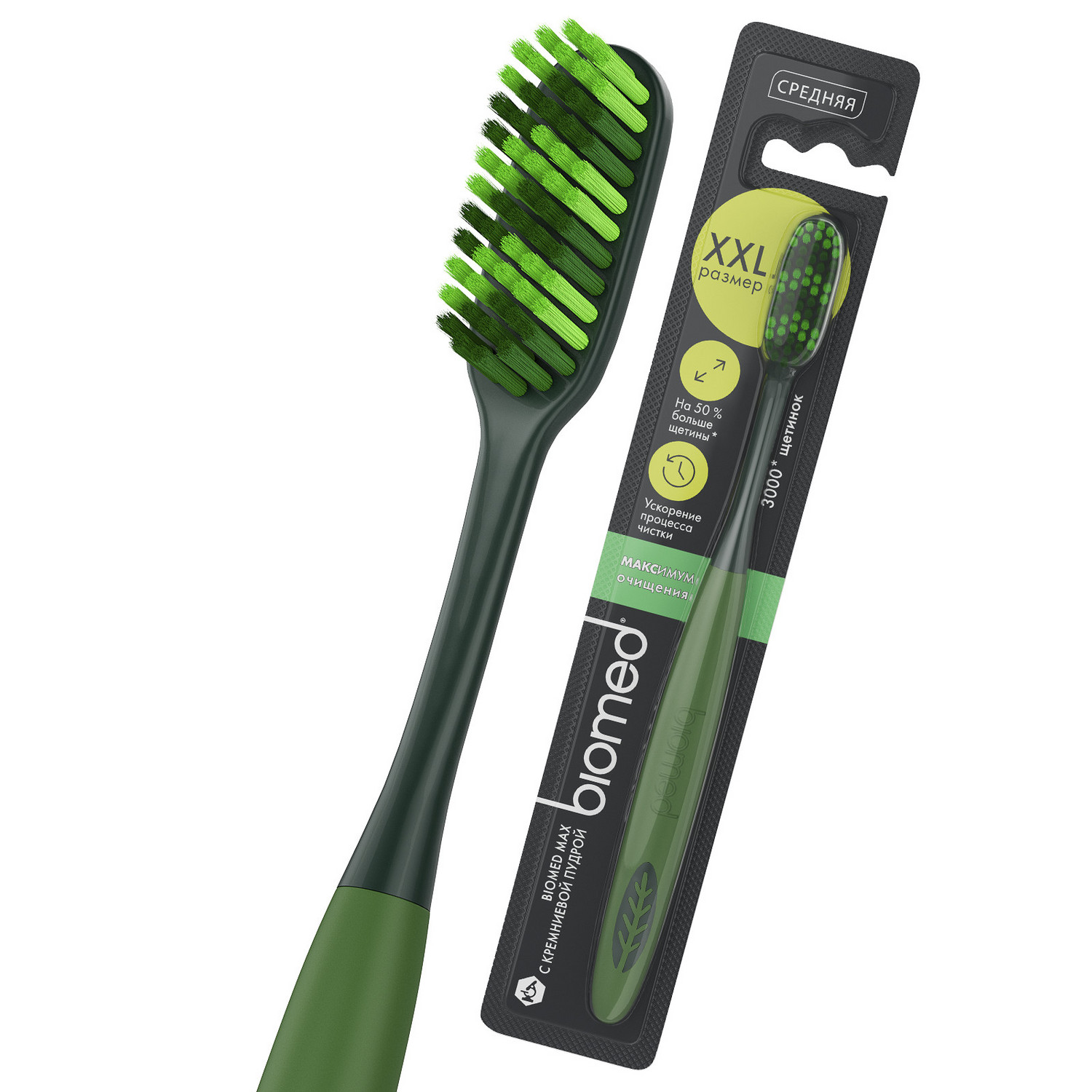 

Биомед Макс щетка зубная комплексная средняя