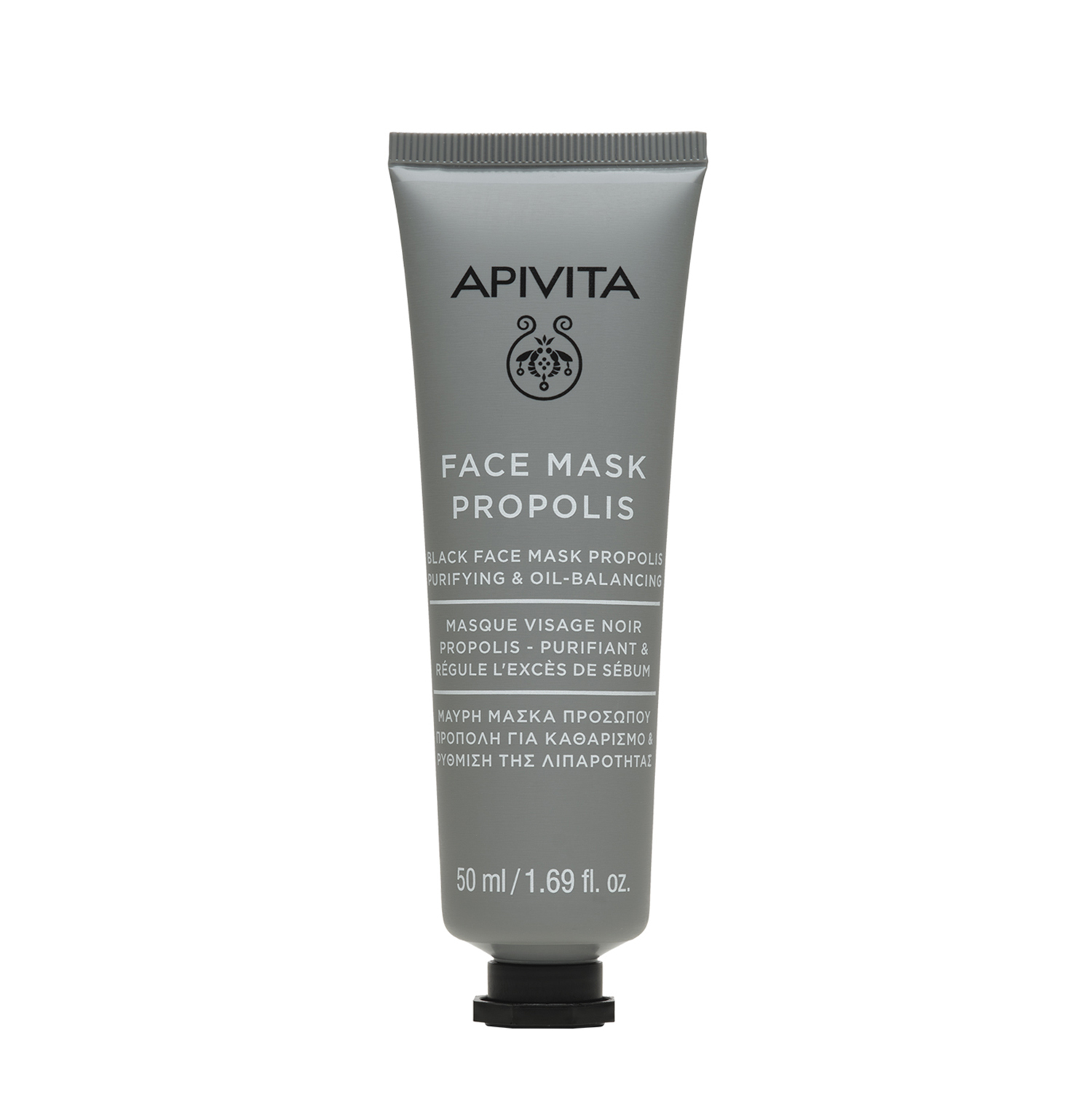 

Апивита Маска черная очищающая и балансирующая с Прополисом 50мл