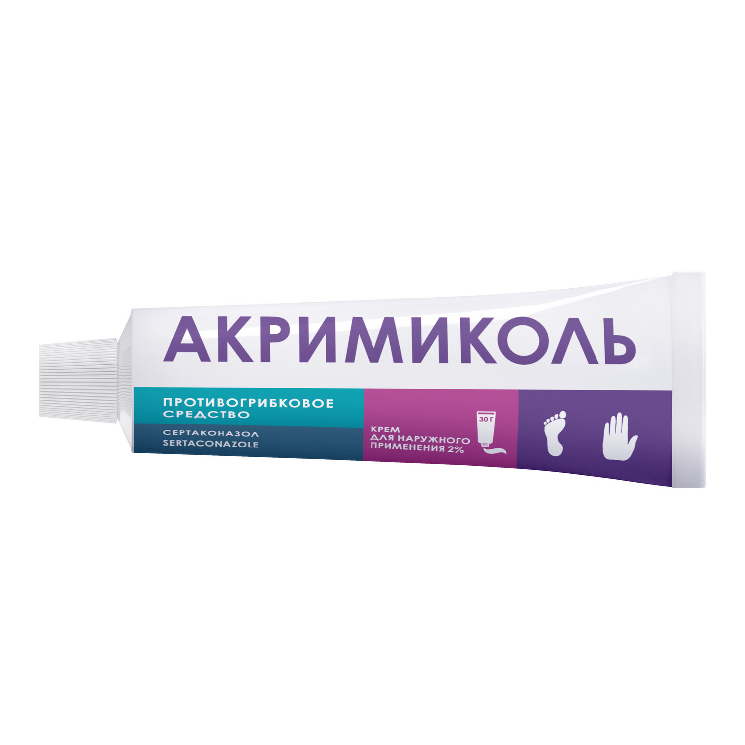 

Акримиколь крем для наруж.прим. 2% 30г
