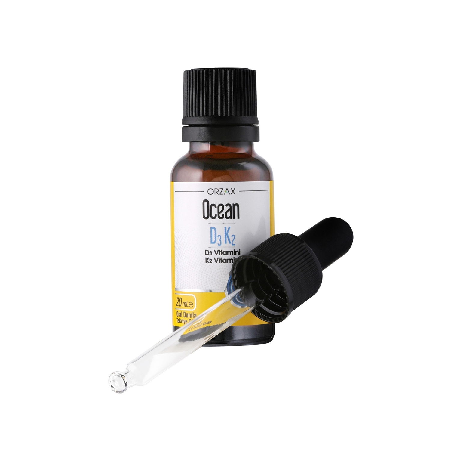 

Орзакс Оушен витамины Д3 и K2 20мл