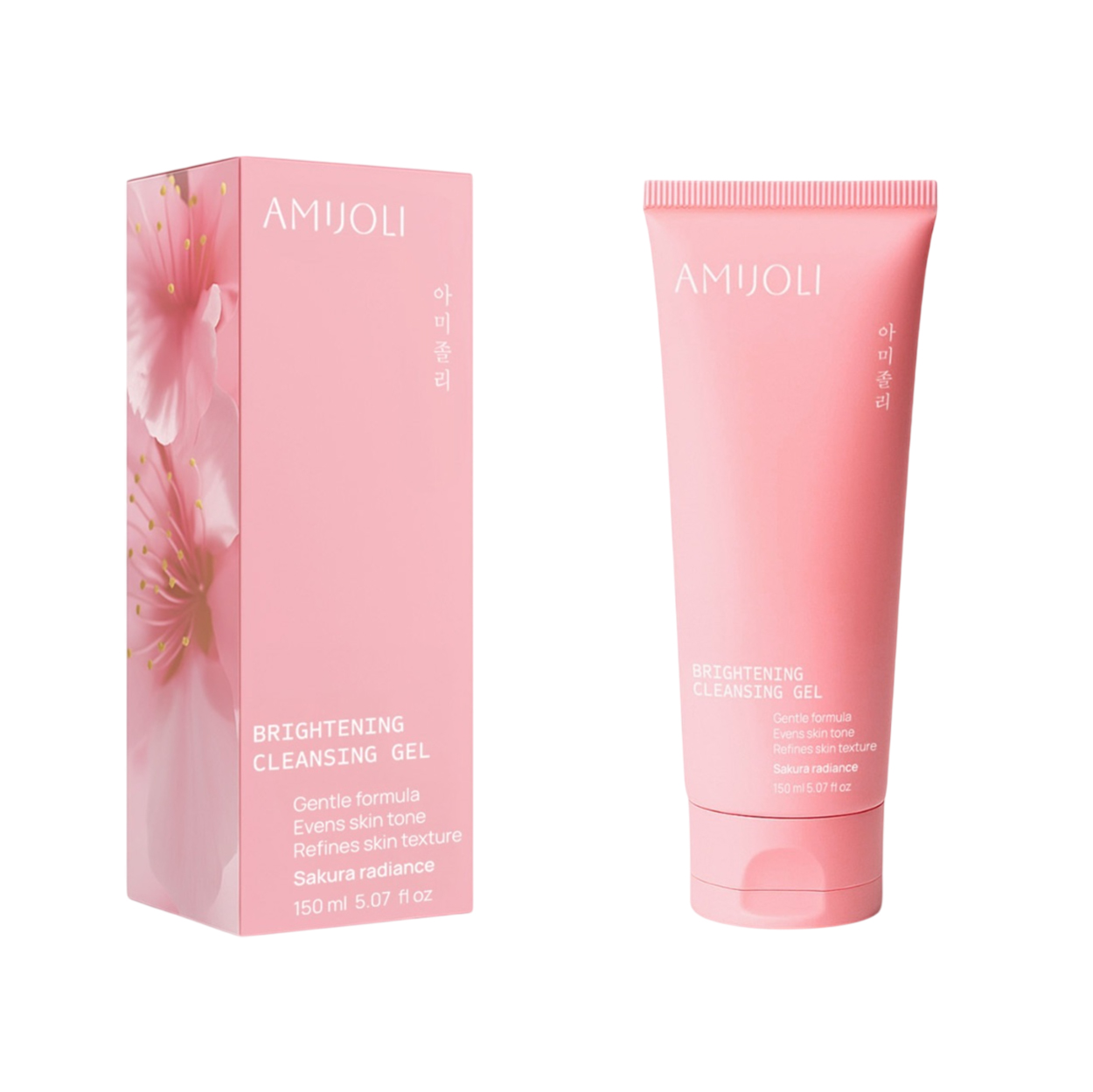 

Амиджоли гель для умывания с экстрактом сакуры для выравнивания тона кожи 150мл