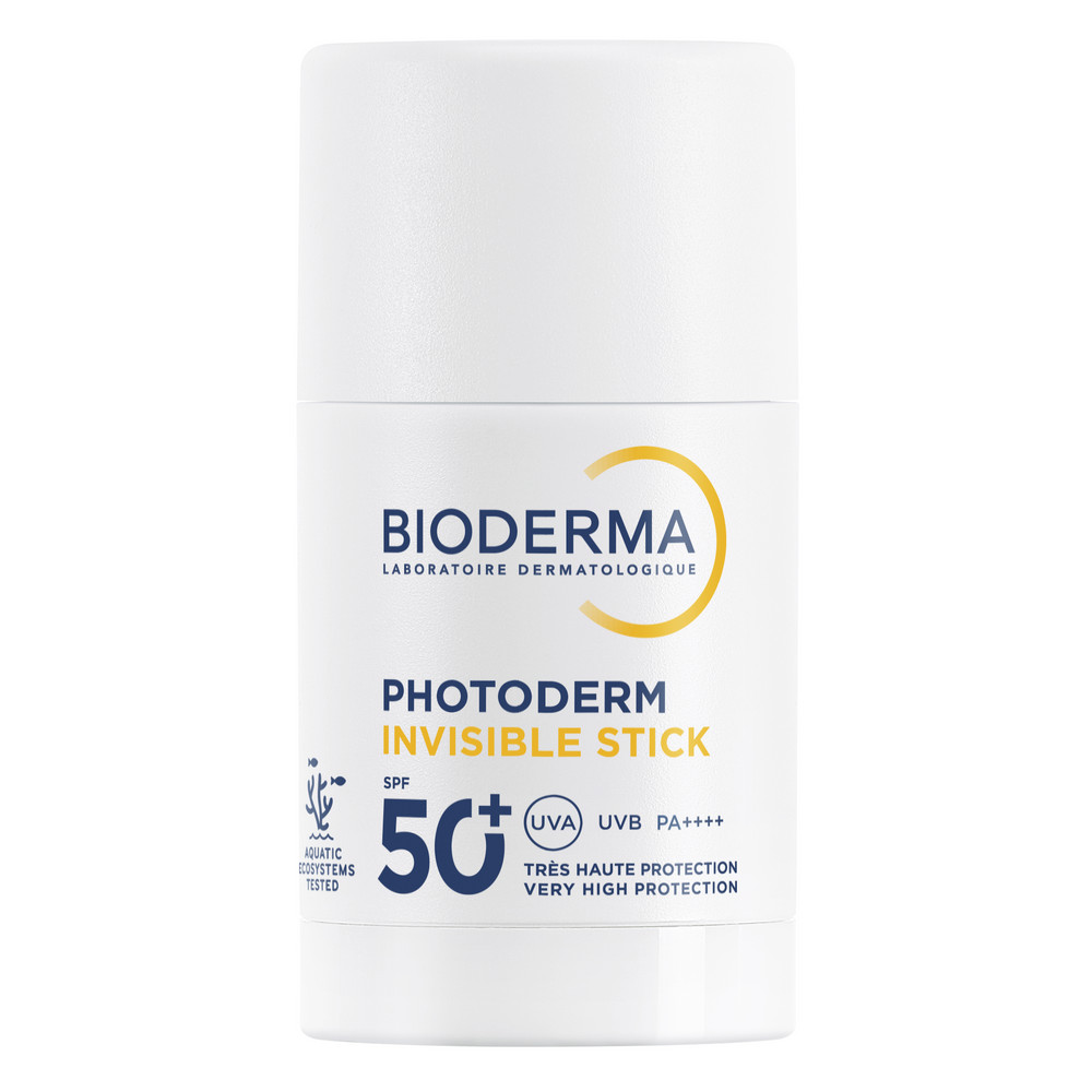Биодерма Фотодерм стик солнцезащитный невидимый для всех типов кожи SPF50+ 15г