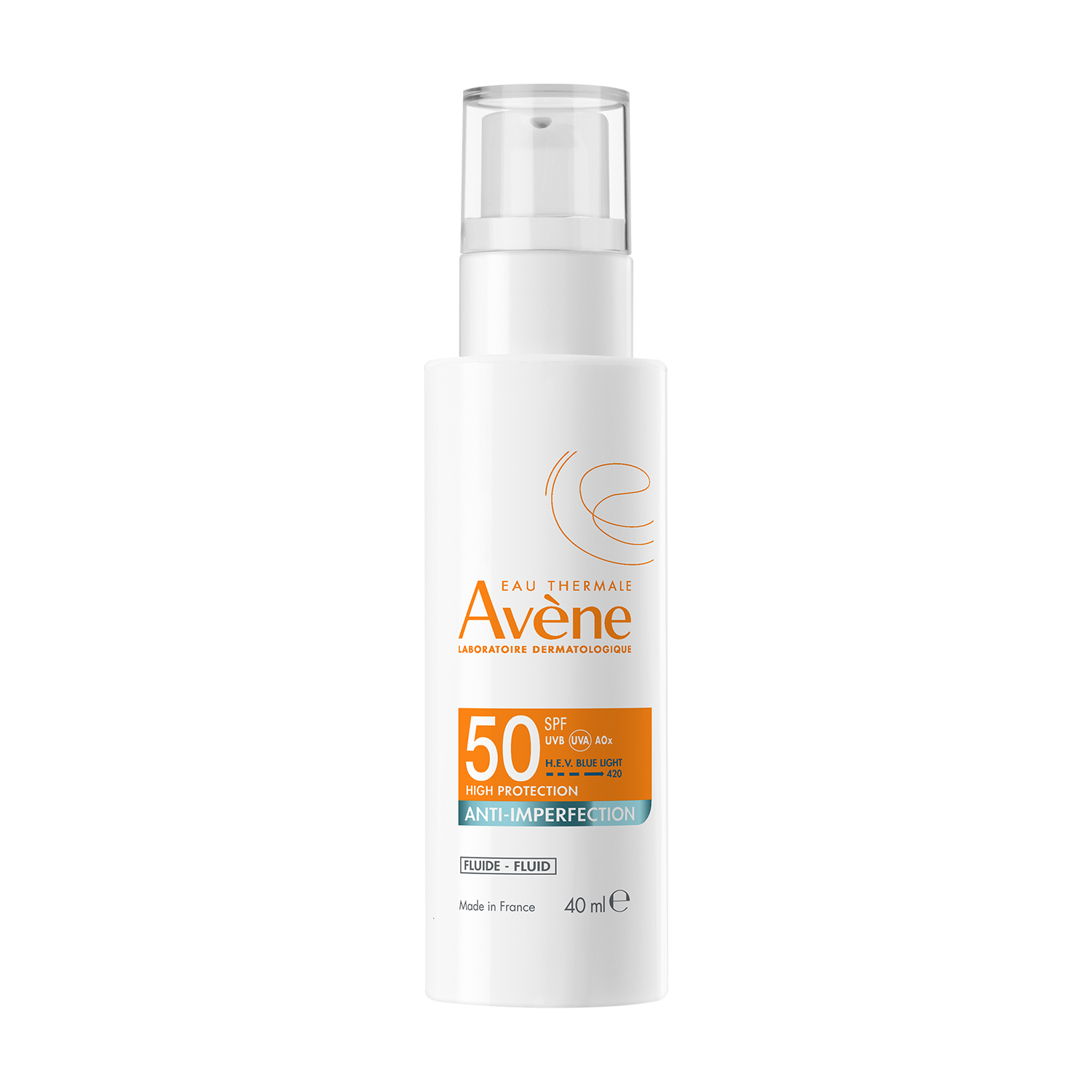 Авен флюид солнцезащитный против несовершенств SPF50 40мл