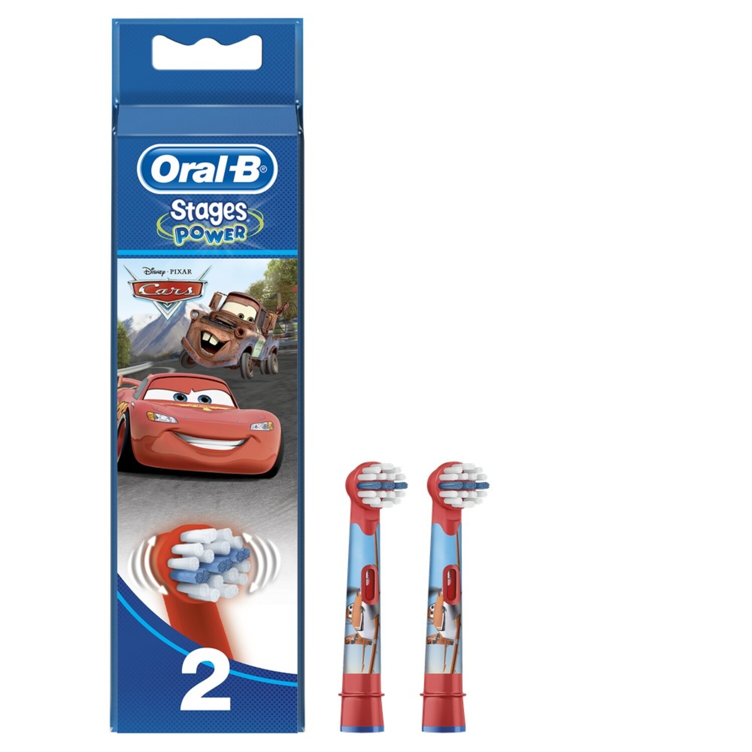 Орал-Б насадка сменная для электрической зубной щетки для детей №2