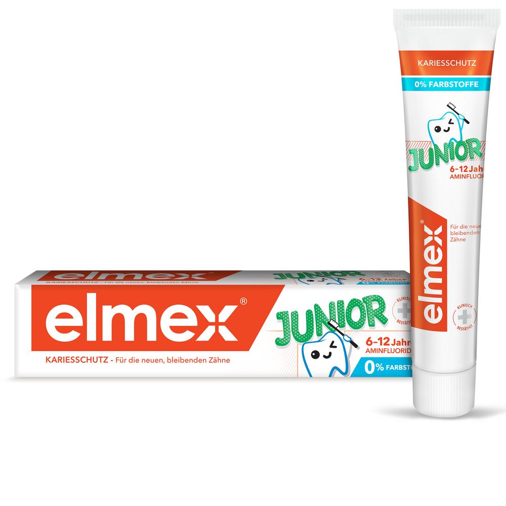 Купить Элмекс паста зубная Джуниор от 6 до 12лет 75мл, Gaba Production GmbH