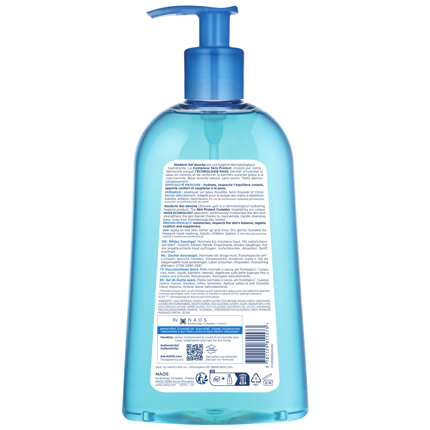 

Биодерма Атодерм гель для душа 500мл 028118 28126