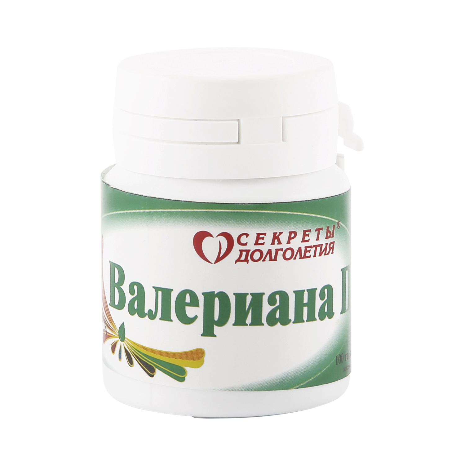 Валериана-П таблетки покрытые оболочкой 0,205г № 100
