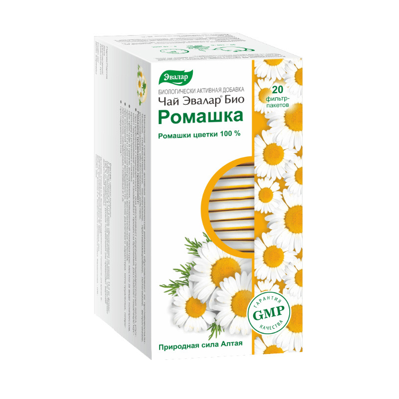 

Чай Ромашковый ф п 1,5г №20