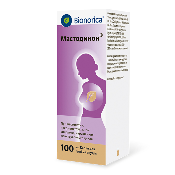 Купить Мастодинон капли 100мл, Bionorica GmbH