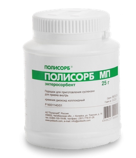 

Полисорб МП банка пор.д приг.р-ра 25г