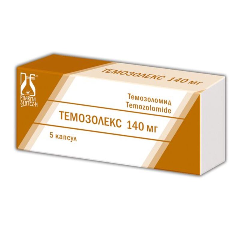 

Темозолекс капс. 140мг №5