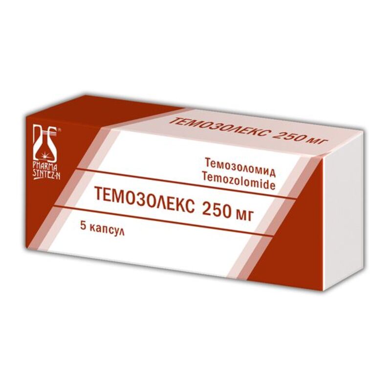 

Темозолекс капс. 250мг №5