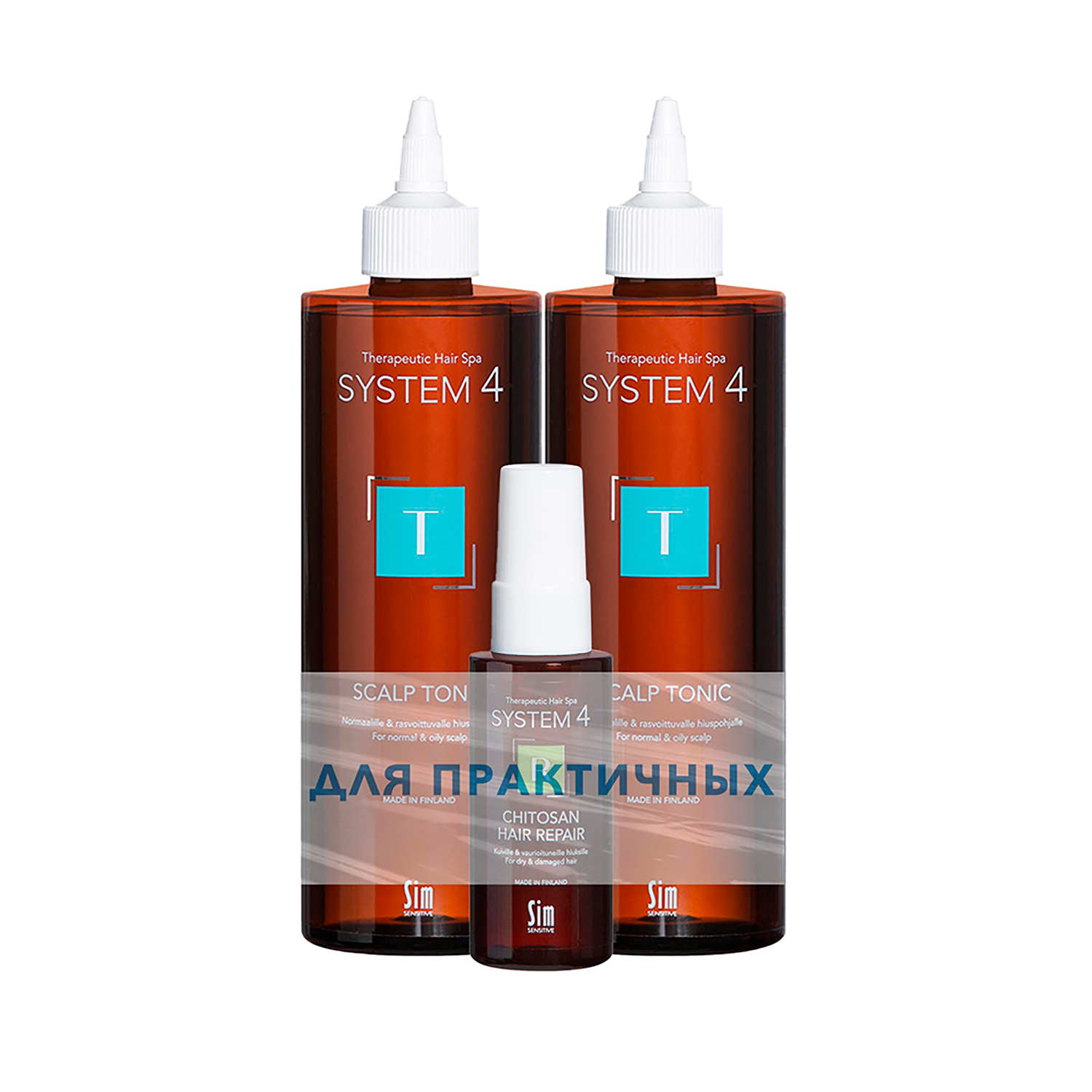 

Система 4 набор д роста и восстан волос д практичных:тоник терапевт Т 500мл N2+лосьон-спрей терапевт R 50мл