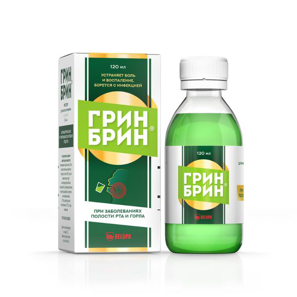 

Грин Брин р-р местн. 1,5мг мл 120мл N1 +мерный стаканчик