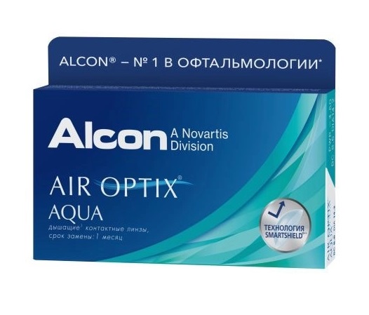 Алкон линзы контактные аир оптикс аква -5,50 N3