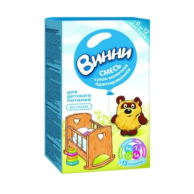 Винни смесь молочная 350г