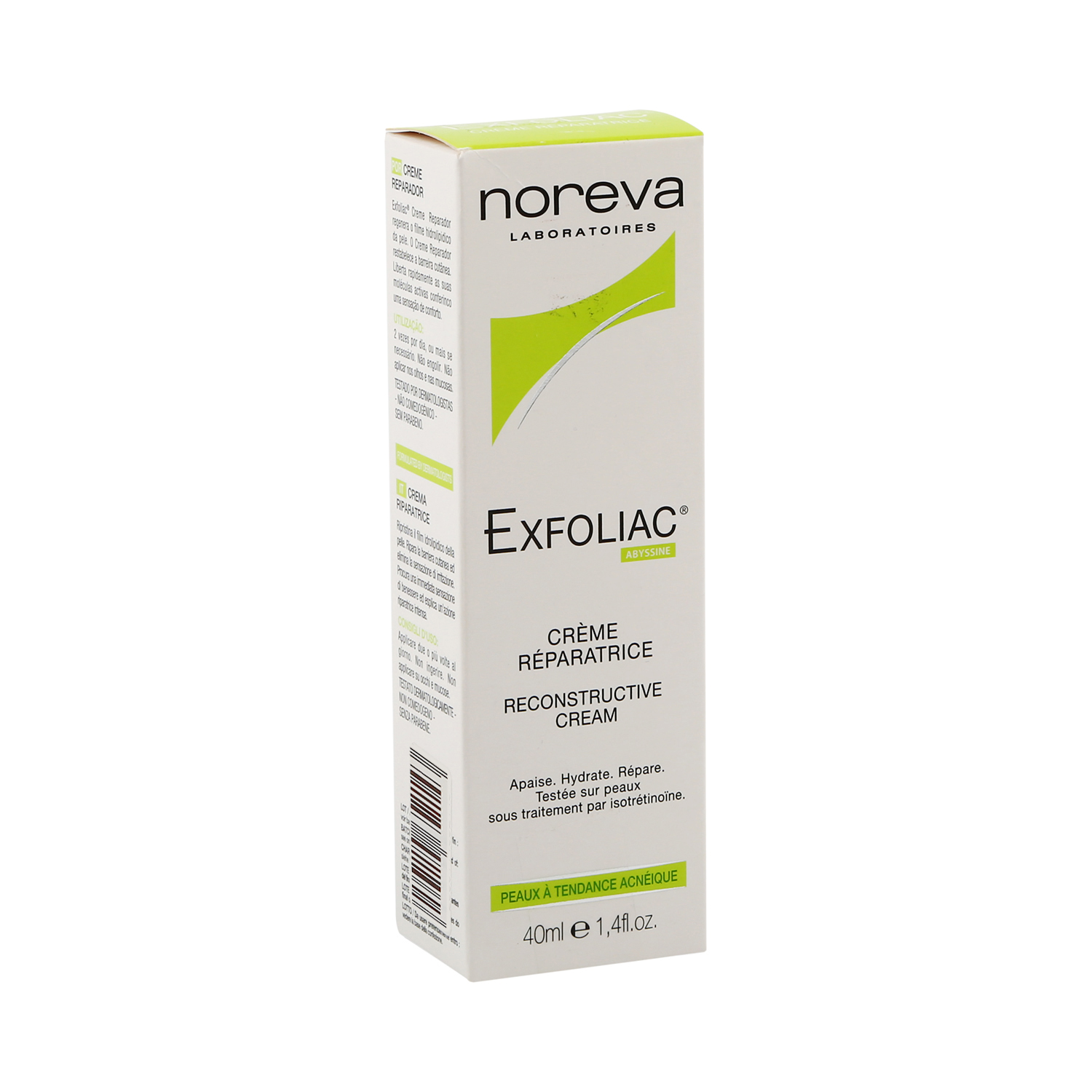 

Noreva Exfoliac крем для лица восстанавливающий 40мл