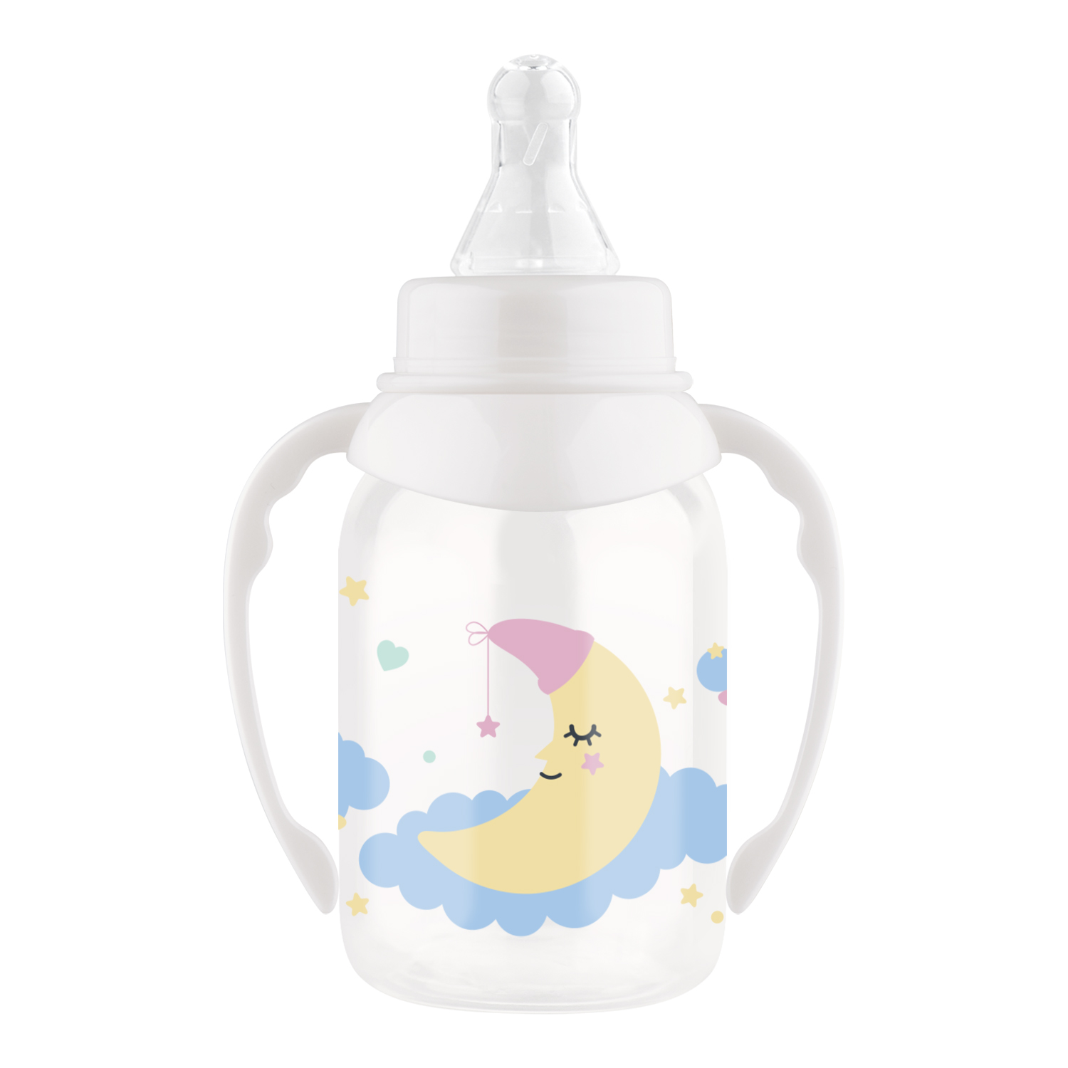 Джаст лабби бутылочка для кормления с соск. мол. и руч. от 0 мес 125 мл 15201