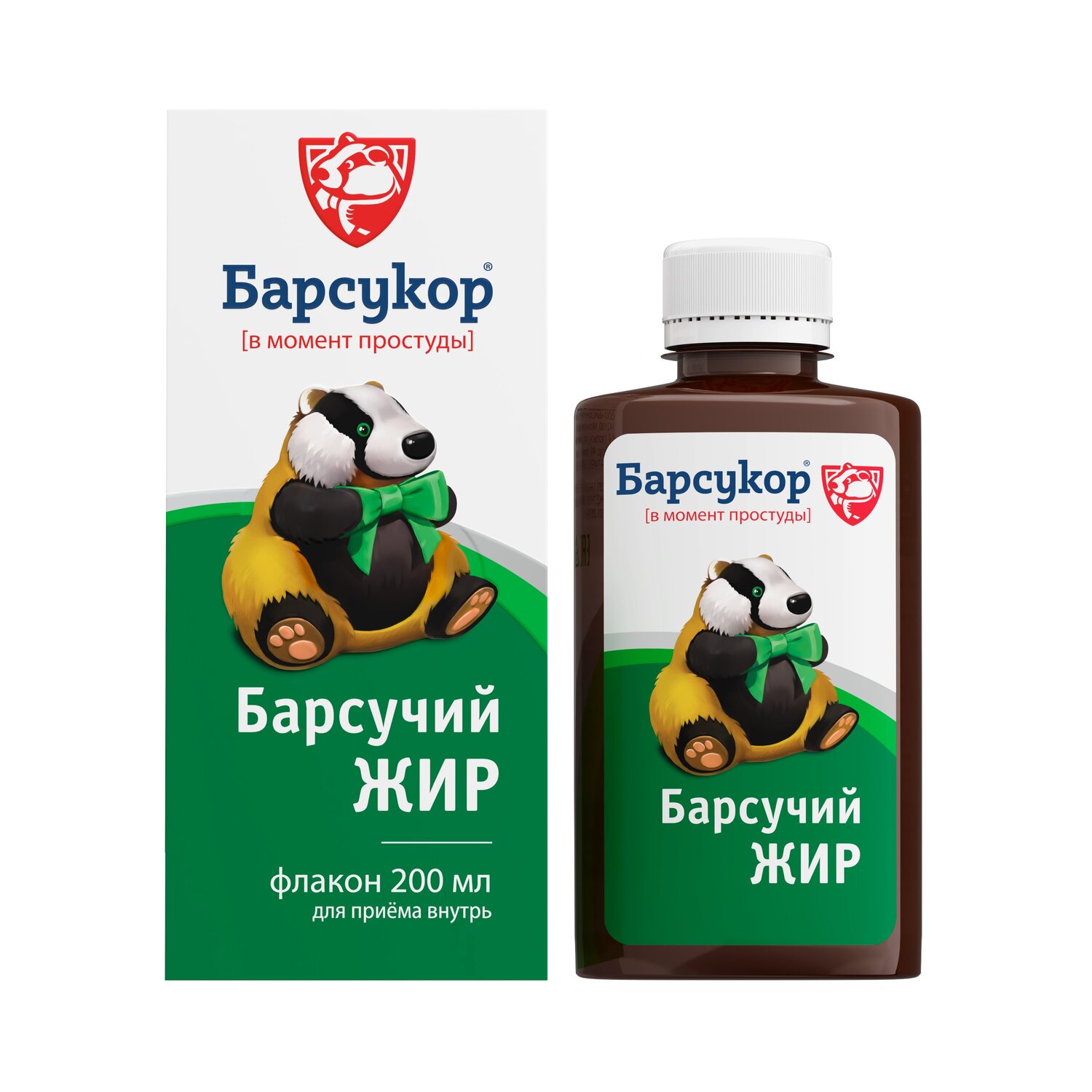 Барсукор Барсучий жир 200мл
